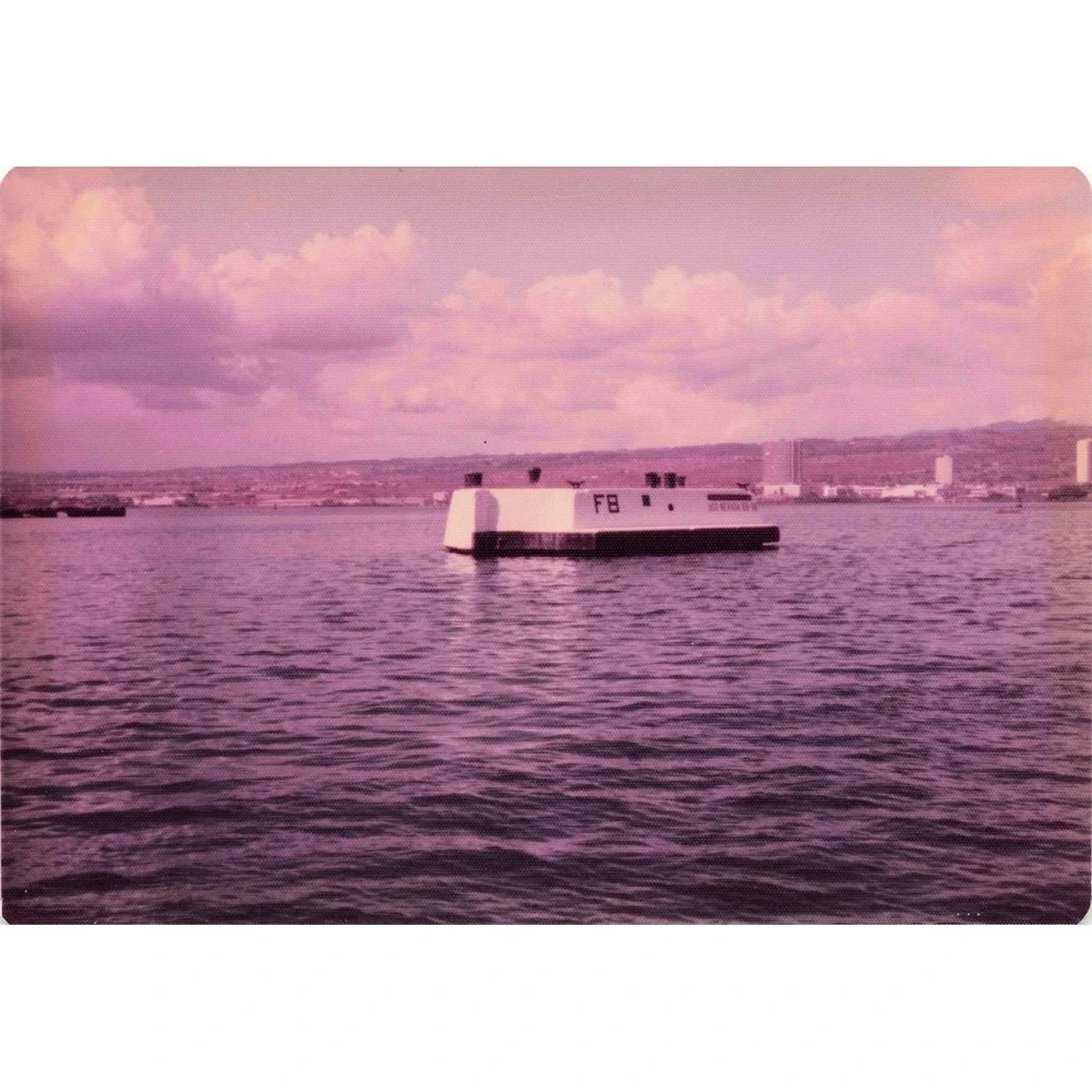 Vintage 1970s Pearl Harbor Battleship Row USS Tennessee Nevada Photos Lot of 8 - Picture 3 of 8